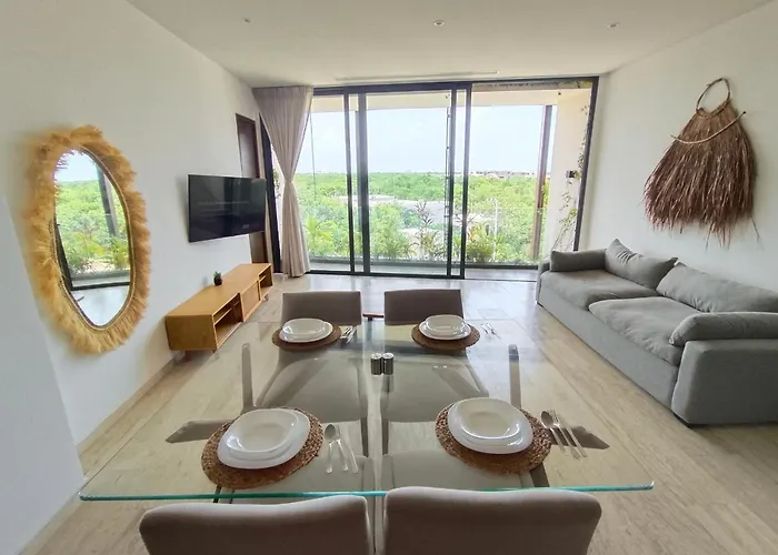 2 Bedroom In Mistiq Gardens With Pool And Gym Apartment Tulum