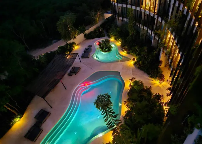 2 Bedroom In Mistiq Gardens With Pool And Gym Apartment Tulum